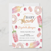 Consumptie-Baby shower Kaart (Voorkant)