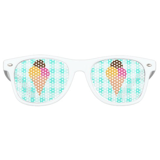 Consumptie Retro Zonnebril (Voorkant)