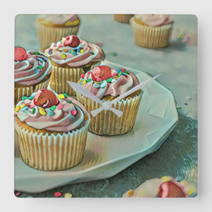 Consumptie Vierkante Klok