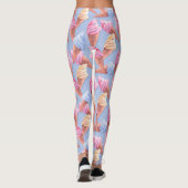 Consumptie. Zoet patroon Leggings (Achterkant)