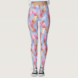 Consumptie. Zoet patroon Leggings