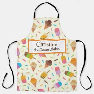 Consumptienaam Ice crème Schort