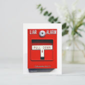 Contact Donald J. Trump Fire Trump Carte postale (Debout devant)