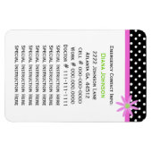 Contact d'urgence : Babysitter Premium Magnet (Horizontal)