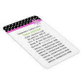 Contact d'urgence : Babysitter Premium Magnet (Côté Droit)