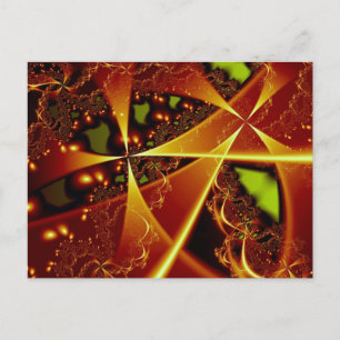 Contact Fractal Art Briefkaart