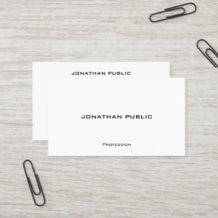 Contact met ons Modern Minimalistisch Sjabloon Ele Visitekaartje