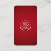 Contact met ons opnemen | Aangepaste QR-code voor Visitekaartje (Achterkant)