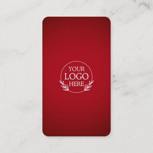 Contact met ons opnemen | Aangepaste QR-code voor Visitekaartje (Achterkant)