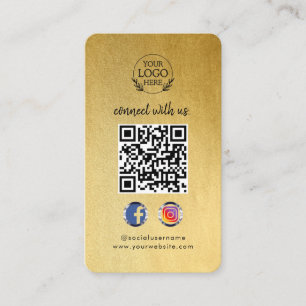 Contact met ons opnemen Aangepaste QR-code voor Visitekaartje