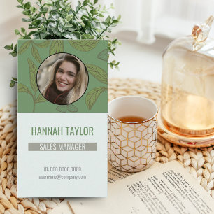 Contact met ons opnemen   QR Code Groene Thee Logo Visitekaartje