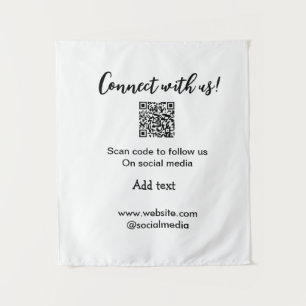 Contact met ons opnemen QR-code scannen Website to Wandkleed