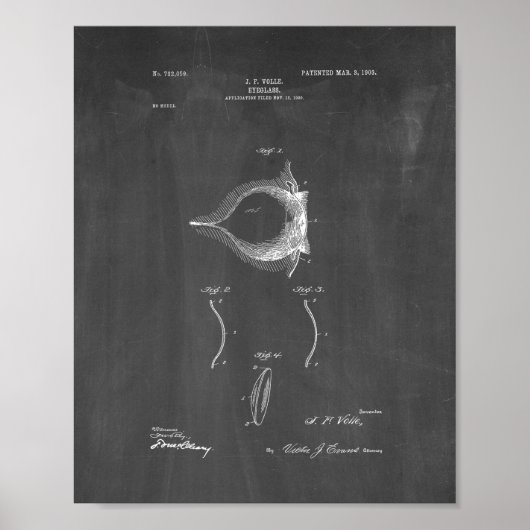 Contact opnemen - Betekenis - Chalkboard Poster (Voorkant)