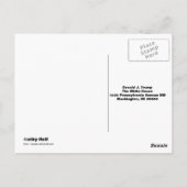 Contactez Donald J. Carte postale Trump Lyin King (Dos)