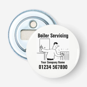 Contactgegevens ketel onderhoud button flesopener