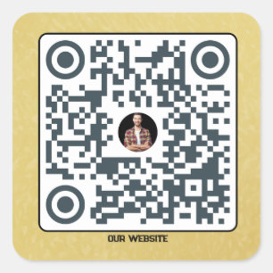 Contactloos Menu QR Code Sticker - Gepersonaliseer