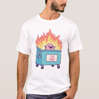 Container op Vuur Ik Gaat het Wel T-shirt