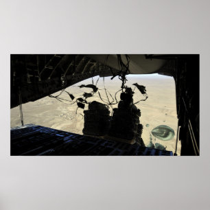 Containerbestelsysteem bundelt uitgang poster