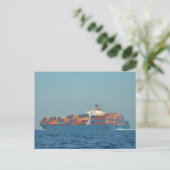 Containerschip APL CHILE Briefkaart (Staand voorkant)