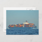 Containerschip APL CHILE Briefkaart (Voorkant / Achterkant)