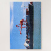 Containerschip Conti Darwin Jigzaag Puzzle Legpuzzel (Verticaal)