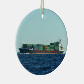 Containerschip Keramisch Ornament (Rechts)