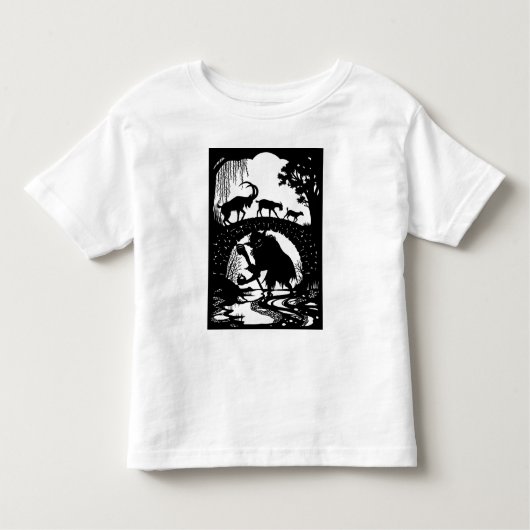 Conte de fées classique design unique. T-shirt pou (Devant)