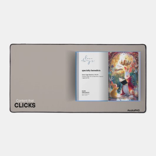 Conte Forêt Bunny Bureau Mat (Recto)