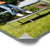 Contemedhedendaags vierkant fotocollage voor groot poster (Hoek)