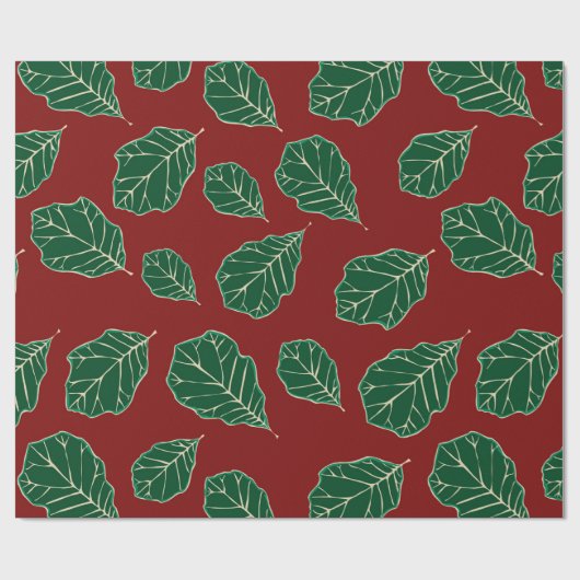 Contemhedendaags eikenhouten verlooppapier cadeaupapier (Vlak)