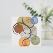 Contemhedendaagse gepatterde cirkels (Staand voorkant)