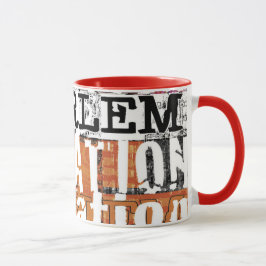 Contemhedendaagse grafische Mok