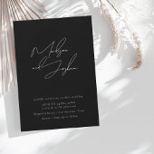 Contemhedendaagse kalligrafie Fotocollage QR-code  Kaart