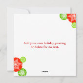 Contemhedendaagse kerstkaart (Achterkant)