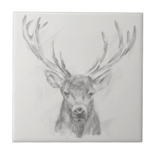 Contemmodern Elk Sketch Tegeltje