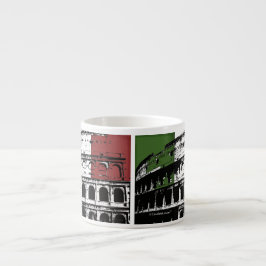 Contemmodern Roman Coliseum Silhouette Espresso Kop
