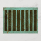 Contemmodern Turquoise Air Grate Briefkaart (Voorkant)