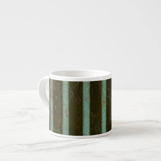 Contemmodern Turquoise Air Grate Espresso Kop (Voorkant links)
