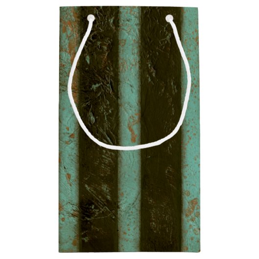 Contemmodern Turquoise Air Grate Klein Cadeauzakje (Achterkant)