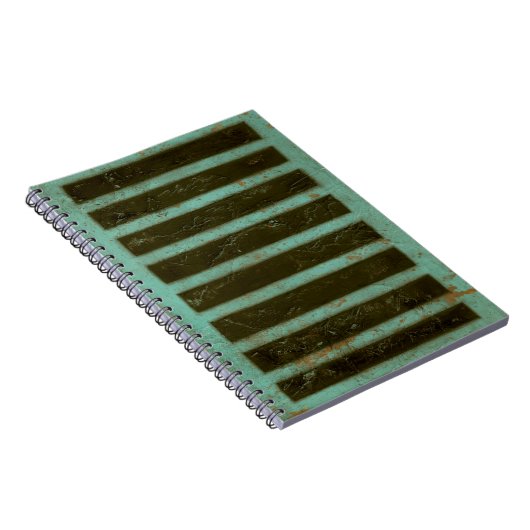 Contemmodern Turquoise Air Grate Notitieboek (Rechterzijde)