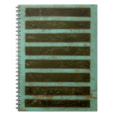 Contemmodern Turquoise Air Grate Notitieboek (Voorkant)
