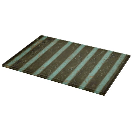 Contemmodern Turquoise Air Grate Snijplank (Hoek)