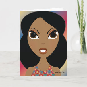 Contemplate Greeting Card Kaart