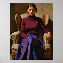 Contemplaties groot formaat Poster | muurkunst