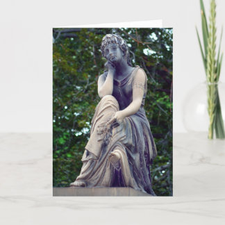 Contemplatieve Godin Wenskaart Kaart
