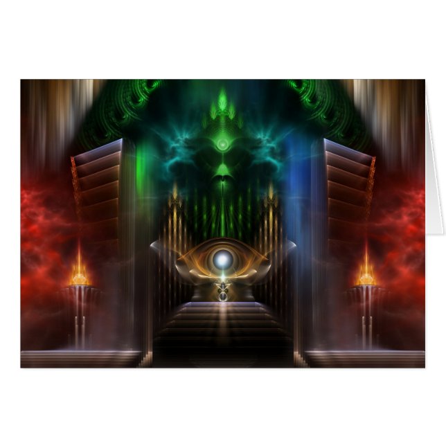 Contempler L'Art Fractal De L'Oz (Devant horizontal)