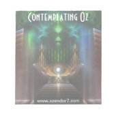 Contempler le Bloc-notes Oz Art Fractal (Devant)