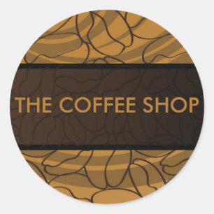 Contemporain, amusement et autocollant coloré de