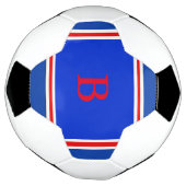 Contemporain Design Bleu Blanc & Rouge (Tourné)