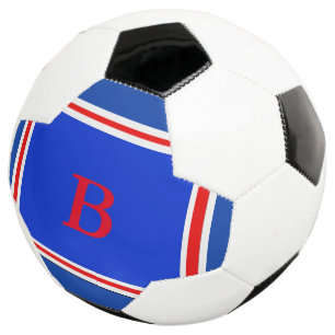 Contemporain Design Bleu Blanc & Rouge
